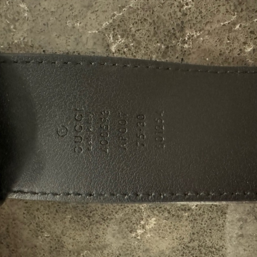Gucci Marmont Wide Black Belt - Picture 5 of 6